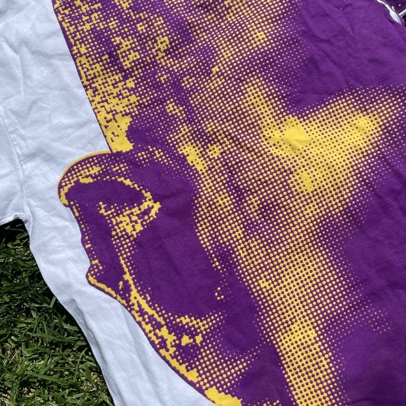 Undefeated Evander Holyfield Mike Tyson Bitten Ear Savage 90s Boxing AOP Large - Picture 3 of 12